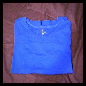 Basics: Blue T-Shirt Lands' End